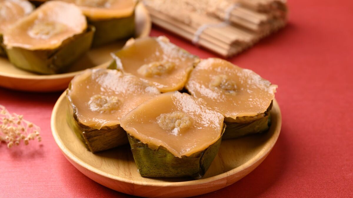 Готовлюсь к китайскому Новому году и делаю "денежный" десерт няньгао: готовлю карманы под внезапные богатства!