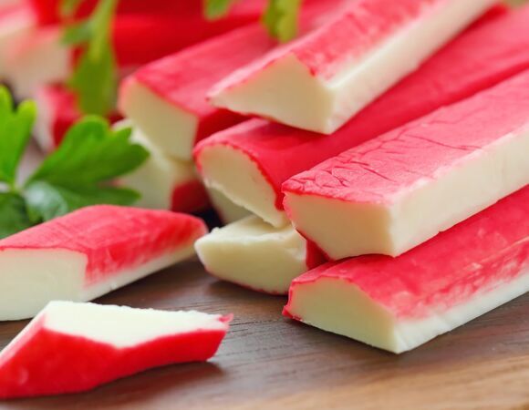 Приготовила на пробу, а теперь делаю почти каждый день: оладьи с крабовыми палочками на завтрак