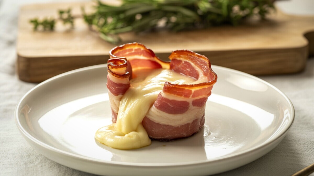 Просто заворачиваю сыр в "шубу" и жарю без масла — суперсочная закуска готова. Объедение!  