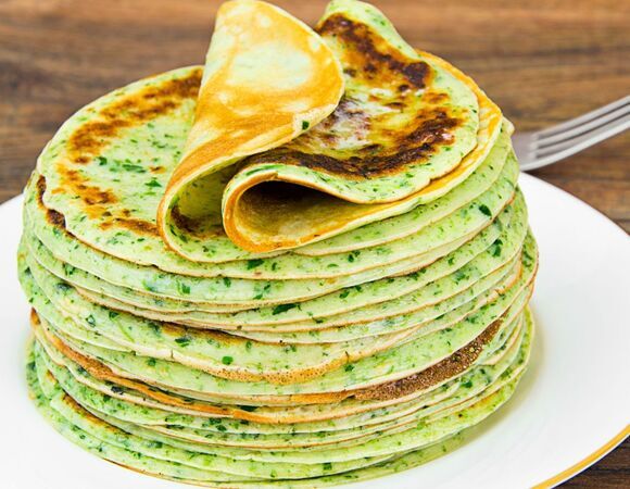 Сделала любимые хычины с зеленью и сыром: воспоминания об отпуске в каждом кусочке