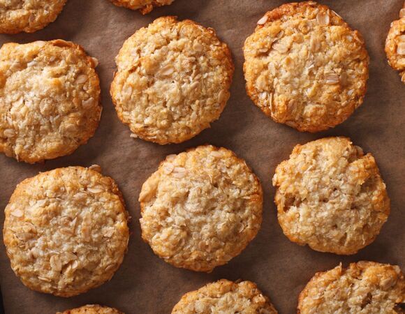 Заменила яйца бананом и льняным семенем: сделала оригинальное овсяное печенье, которое можно даже в пост