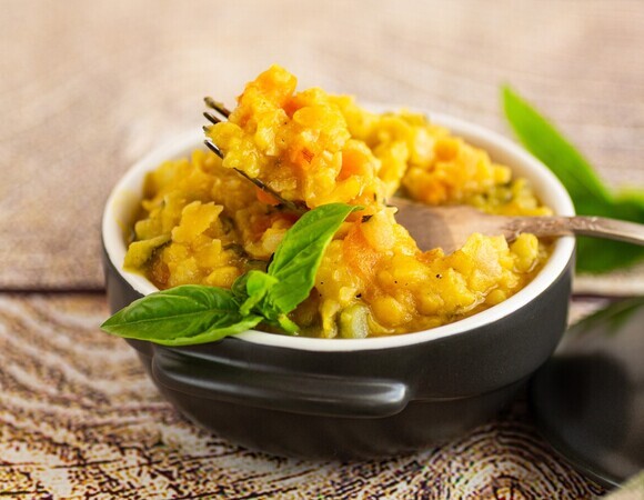 Горох получается умопомрачительно вкусным: всего 2 добавки из каши сделали гарнир на 10/10