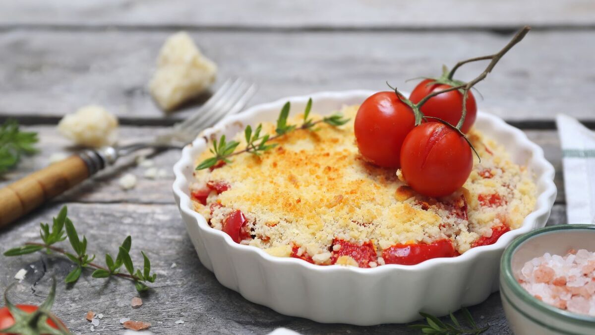 Делаем оригинальный завтрак за 20 минут: пошаговый рецепт приготовления аппетитного овощного крамбла