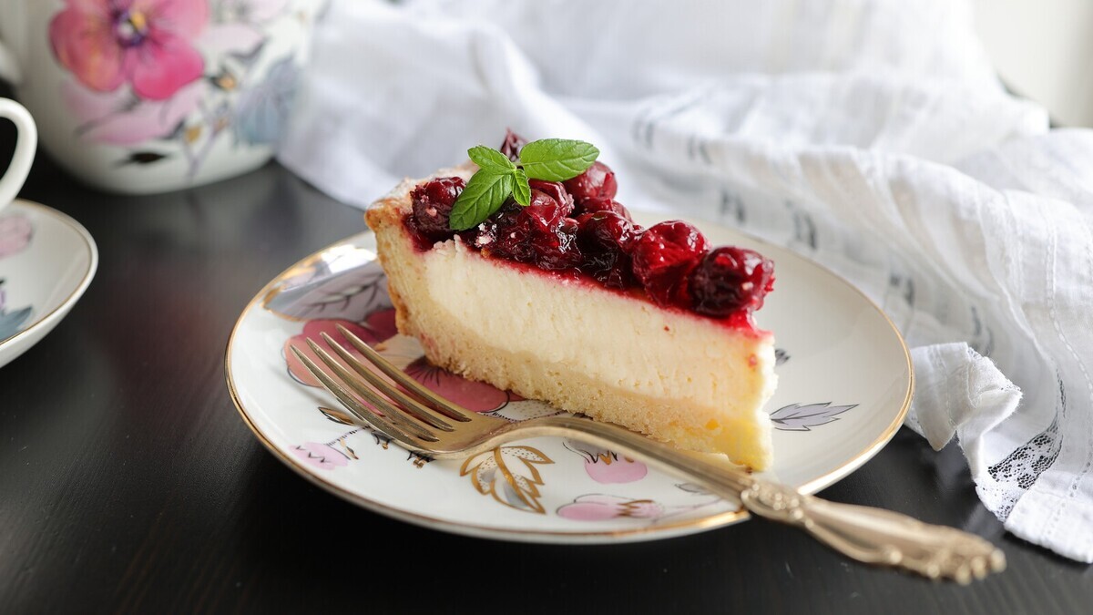 Этот чизкейк с вишней готовлю без духовки, и получается в 10 раз быстрее и нежнее классического