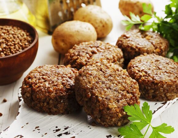 Когда мне хочется котлет в пост, готовлю эти гречаники и "обманываю" мозг: идеально к овощам