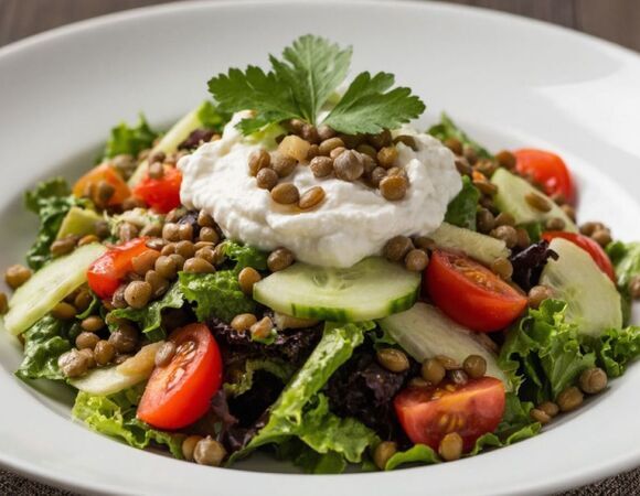 Добавила всего один ингредиент в свой салат и получила порцию белка: подруги-фитоняшки постоянно спрашивают рецепт