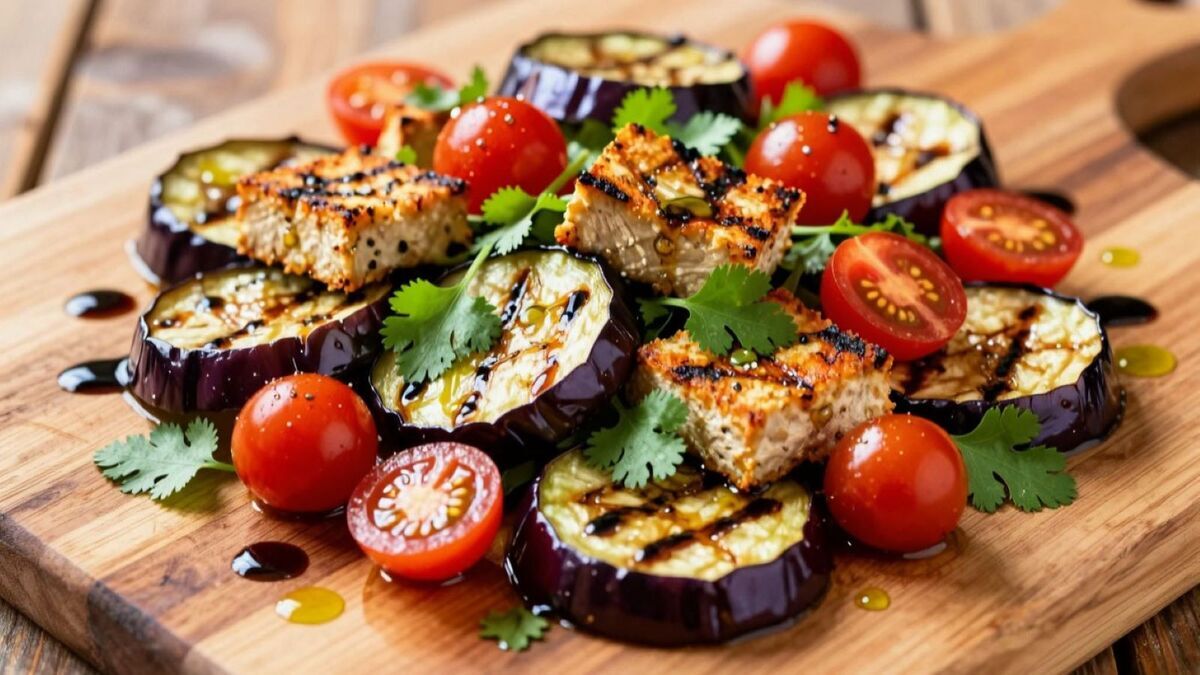 "Лаззат" отдыхает: этот постный салат с баклажанами все мои близкие уплетают за обе щеки