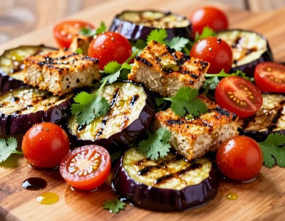 "Лаззат" отдыхает: этот постный салат с баклажанами все мои близкие уплетают за обе щеки