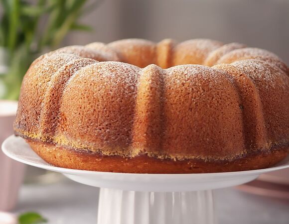 Добавила в тесто цедру и апельсиновый сок: балую близких не только куличами, но и пасхальным гугельхупфом