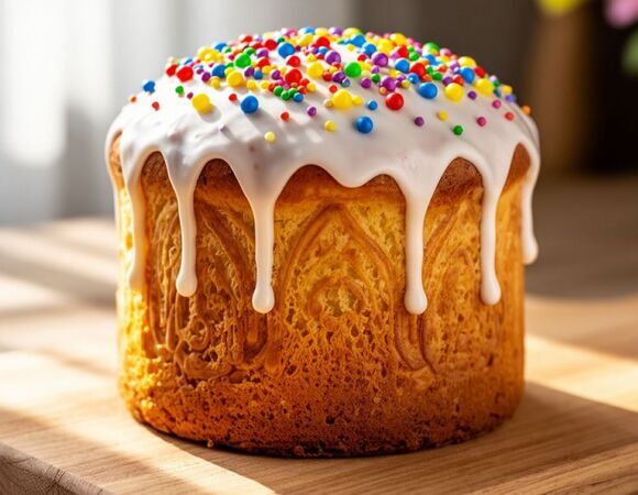 Шеф-повар научил готовить нежный пасхальный кулич без дрожжей: творожная альтернатива