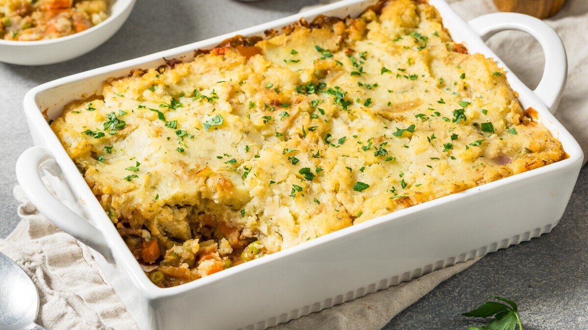 Пастуший пирог без мяса: "бабушкин" рецепт от "Вкуса жизни"