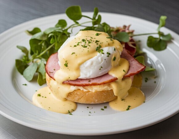 Яйца Бенедикт получились с первого раза — узнала лайфхак и поняла, чем они отличаются от пашот 