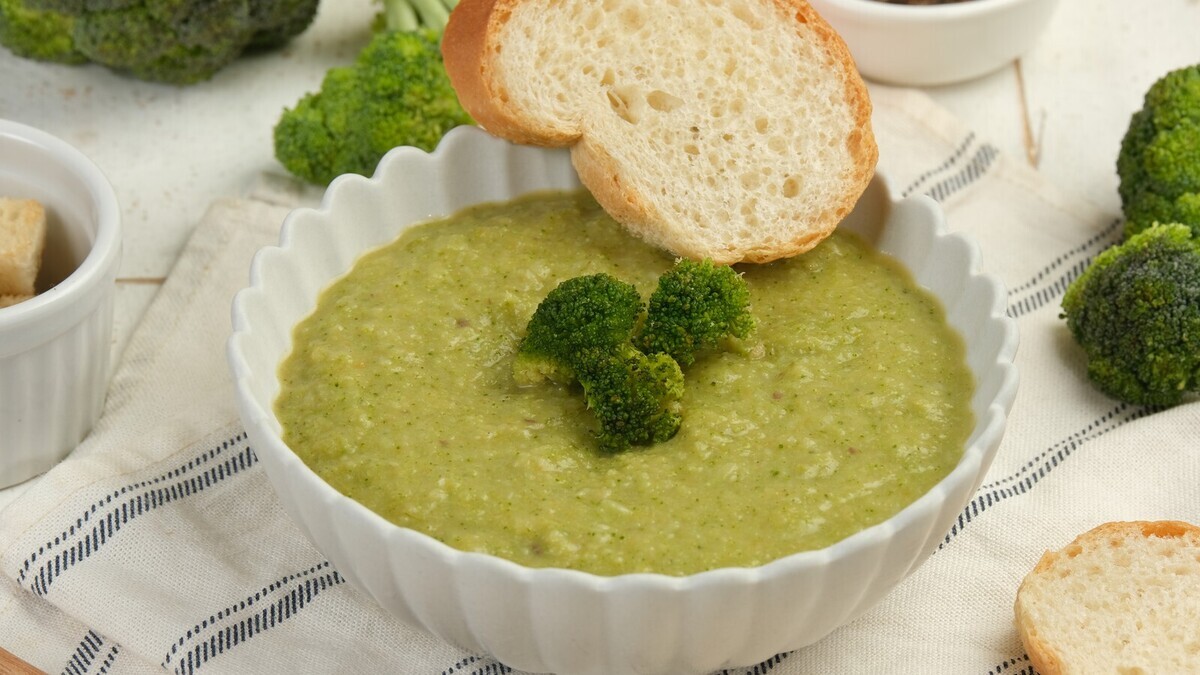 Постный суп из брокколи — варю без сливок, а сливочный вкус все равно есть: просят минимум по 2 порции 