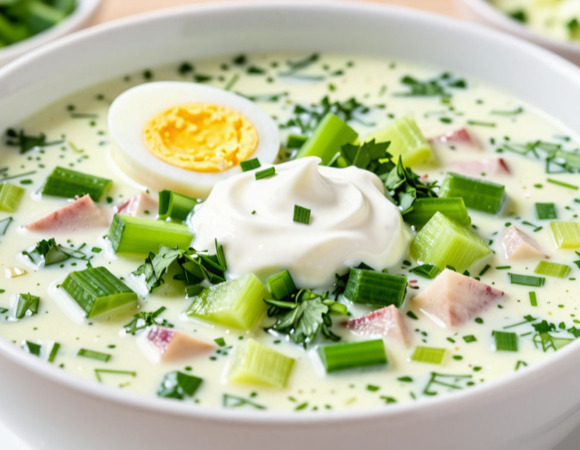 Готова есть литрами, особенно утром после вечеринки: в чем секрет "белой" окрошки — рецепт подхватили мужья подруг