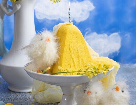 Повторила лимонную пасху с начинкой — берем цедру и 2 "секретных ингредиента": на случай, если не любите творог 