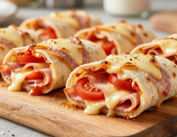 Вот к тебе кореша пришли: как сделать пиццу-ролл за 10 минут — и зачем шеф-повара переворачивают противень