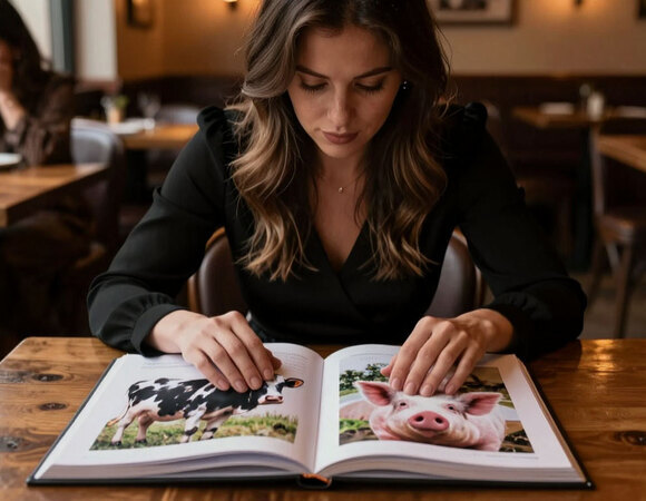 Маленькие фото — большие перемены: эксперимент в ресторане, который изменил предпочтения людей