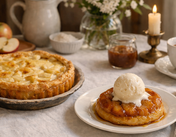 Цветаевский пирог и порционный татен — простая выпечка с яблоками от шеф-поваров