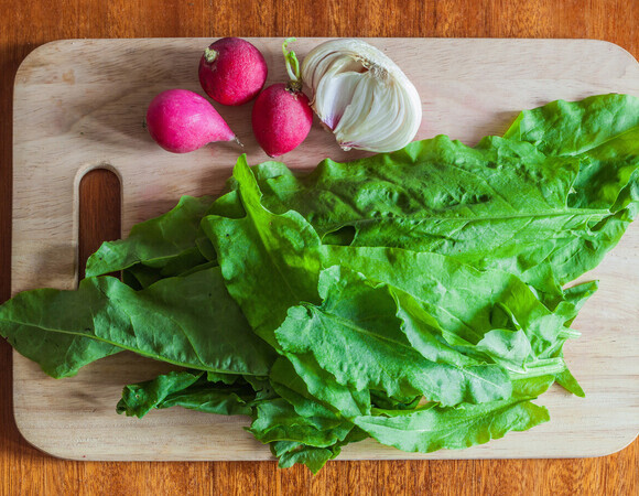 Не выбрасываю ботву редиса: готовлю весенний салат, который вкуснее всех привычных