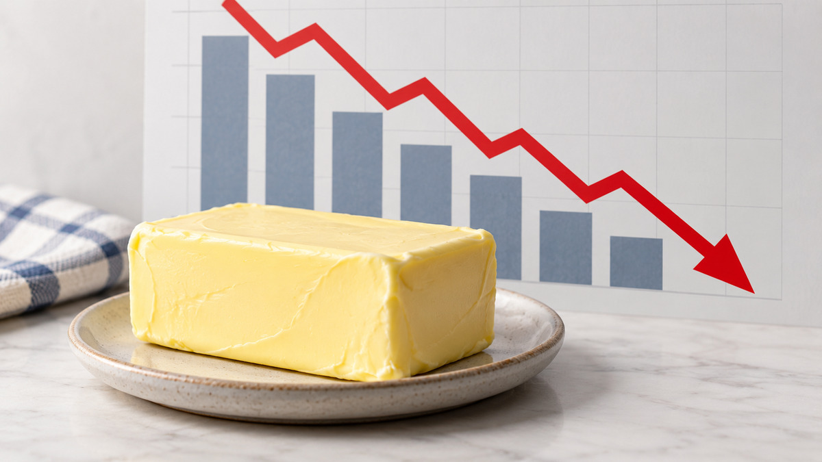 В России цена на сливочное масло упала почти на 40% за неделю: только есть нюанс В России цена на сливочное масло упала почти на 40% за неделю: только есть нюанс