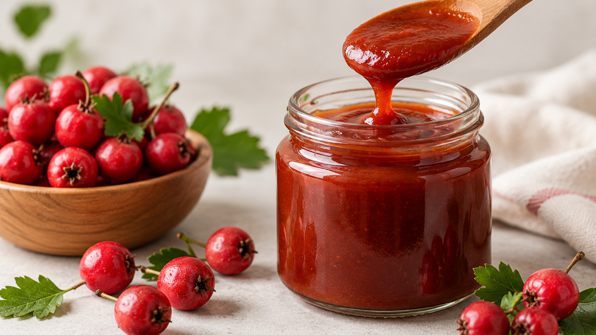 Из боярышника предложили варить кетчуп — по вкусу напоминает барбекю-соус