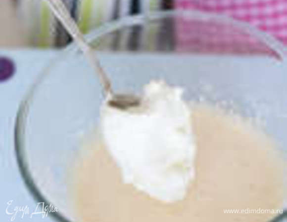 Добавить маскарпоне и все вымешать.