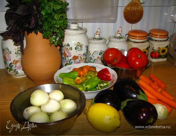 Подготавливаем все ингредиенты.