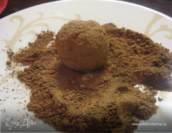 обсыпаем какао или вкусной обсыпкой