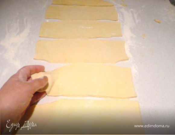 ....и на квадраты для PAIN AU CHOCOLAT.  
