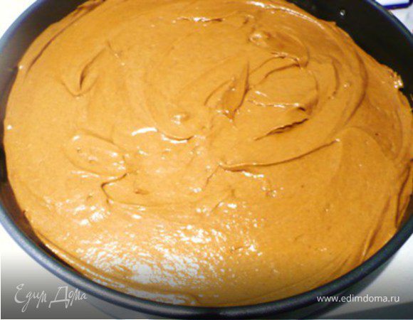 Залить тестом груши и выпекать в разогретой до 160 С духовке 1ч.10 мин.-1 ч.20 мин. Проверить спичкой – тесто не должно приставать.
