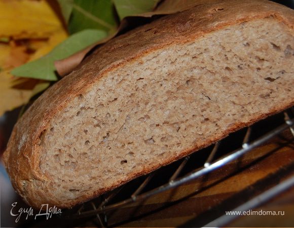 Выпекаем ,в предварительно разогретой до 210 градусов,духовке.мин 7-10.Потом убавляем температуру до 190 градусов и еще мин 15-20.Выкладываем испекшийся хлеб на решетку до полного остывания. Все!!!