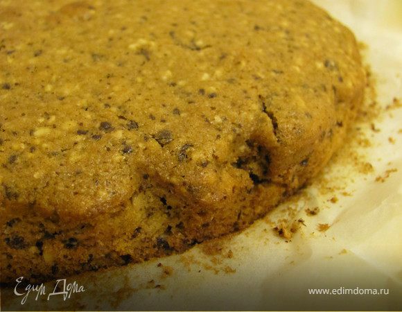 Выстелить форму бумогой для выпечки. Выложить тесто в форму и печь около 20 - 25 минут, при 180 С. 