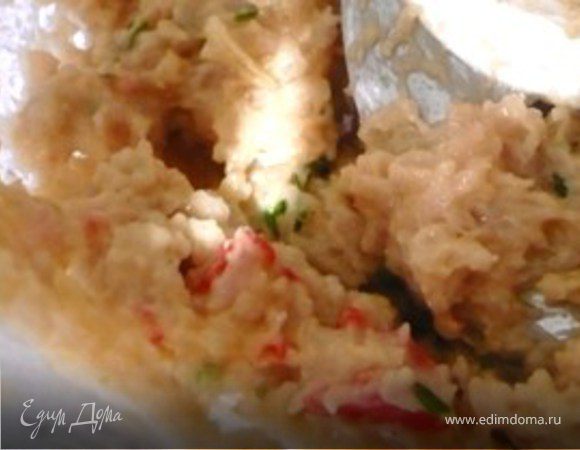 Фарш: Все ингредиенты измельчить в процессоре. НЕ СОЛИТЬ!