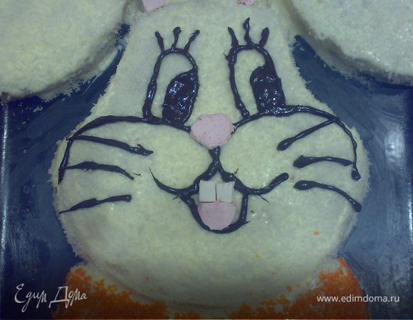 Наш торт "Новогодний Кролик" готов!