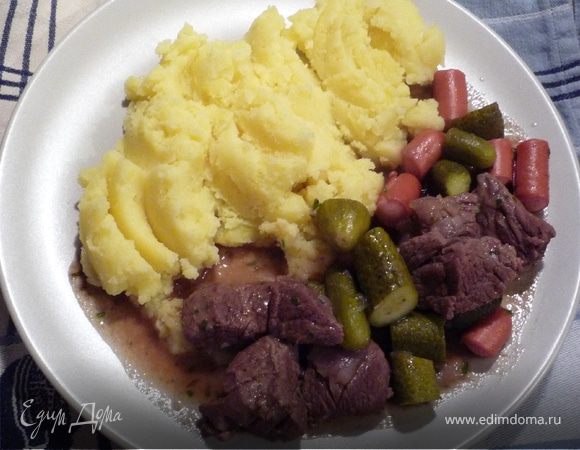 Подавать можно с пюре.
Приятного аппетита!