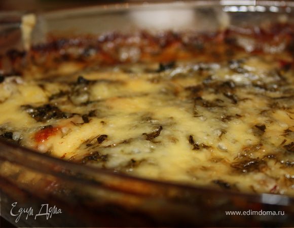 Блюдо может быть самостоятельным, а можно подать с любым гарниром мне лично понравились с пастой)