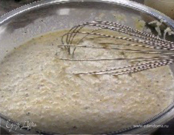 Смешать компоненты на соус.