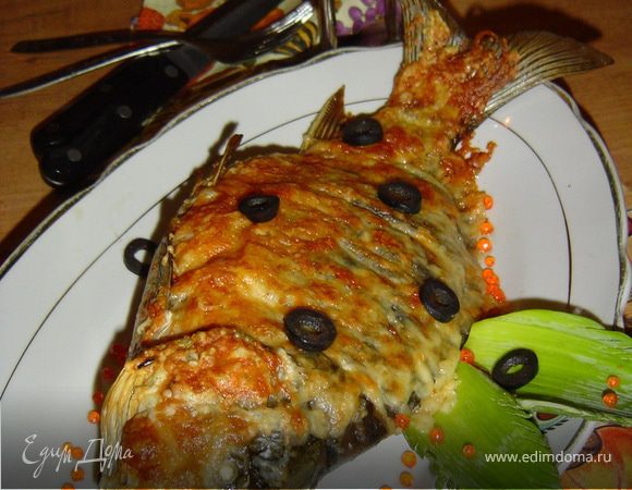 В итоге получаем изумительный вкус рыбы и начинки!