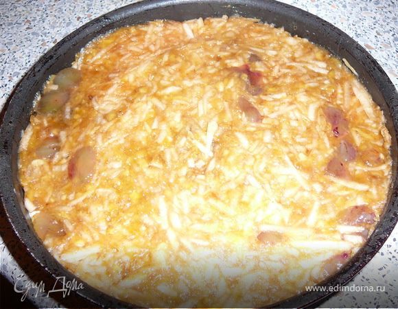 Выложим фруктовую начинку