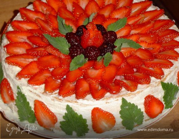 Торт готов! Приятного аппетита!!!!!!!!!!