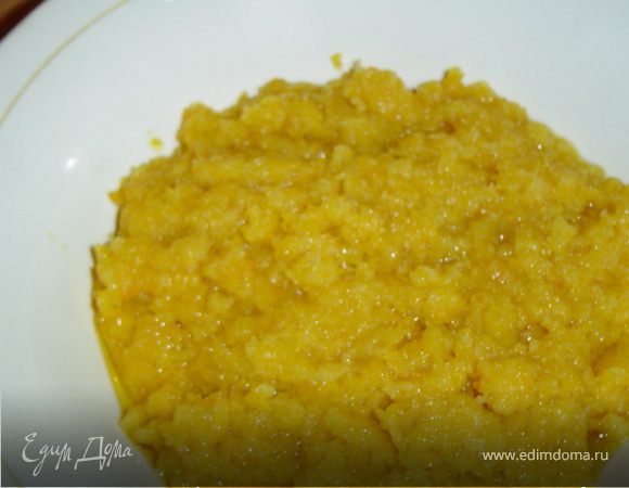 Когда манка будет готова, снимаем с огня и даем остыть.