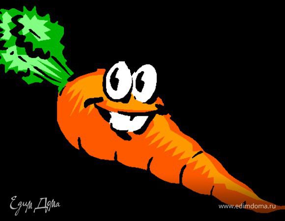 Трем на средней терке морковку