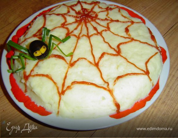 Вот и готов наш паучок и паутинка!