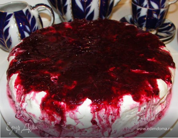 Готовый торт поставить на часик в холод.Приятного аппетита))