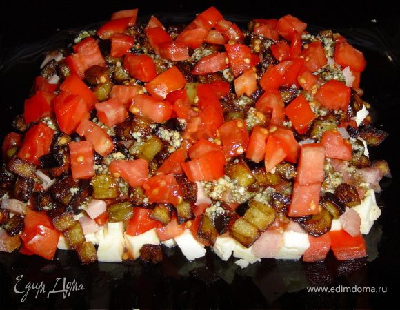 пятый - помидоры, заливка,