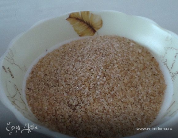Оставшийся сахар смешать с корицей.