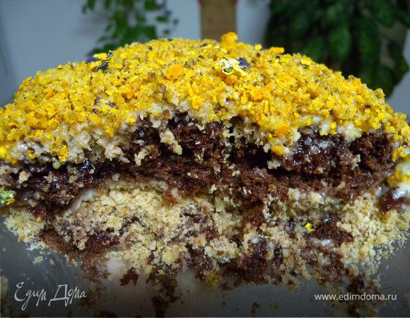 Вот так...(похож на салат мимоза)...