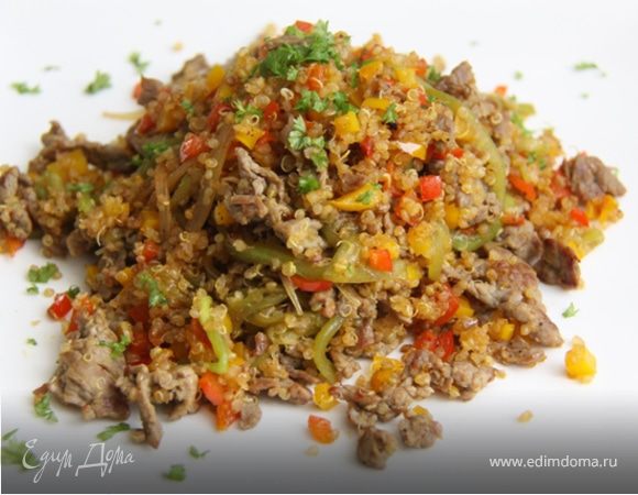 12. Выкладываем на тарелку и украшаем зеленью, я использую петрушку.

