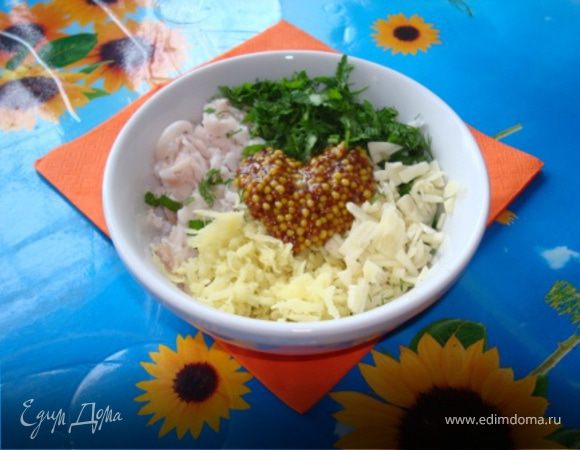 Все смешать, посолить и поперчить по вкусу. Приятного аппетита и будьте здоровы!