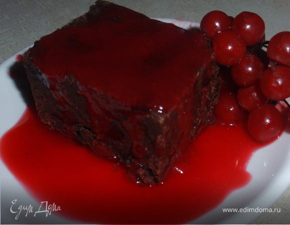 При подаче щедро полить калиновым сиропом. Приятного аппетита!!!